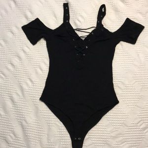 Small black bodysuit